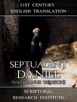 cover image of Septuagint--Daniel (Vaticanus Version)
